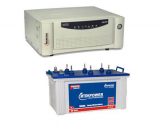 Microtek 700VA Sinewave Home Inverter + 100 AH Tublar Battery Combo